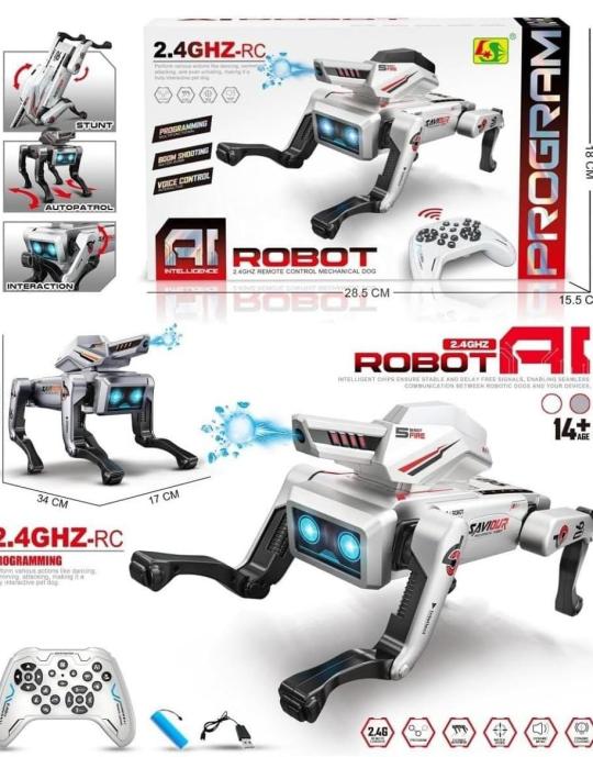 BIG BUBBLE AI DOG ROBOT