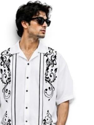 MENS WHITE DS SHIRT